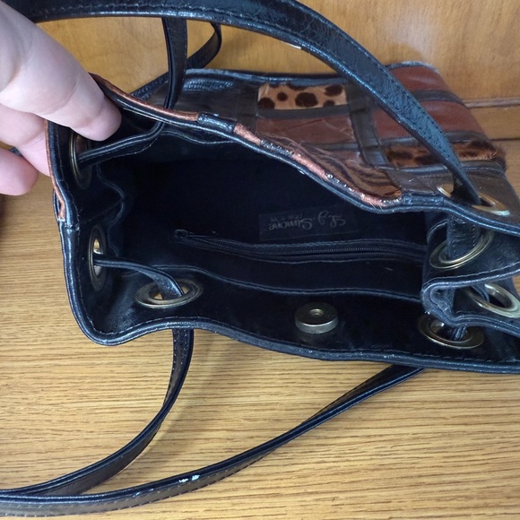 Y2K Animal Print Crossbody Bag – LJ Simone New York - Good Condition - Picture 5 of 5